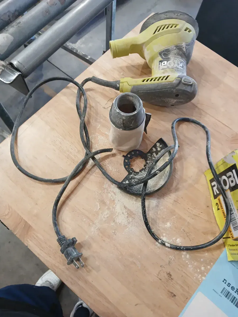 ***Not funcional ***2.6 Amp Corded 5 in. Random Orbital Sander - image 2