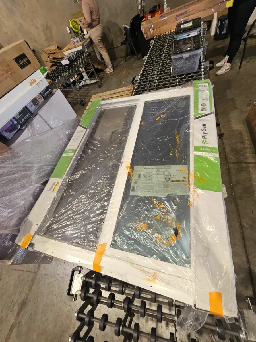  35.5 in. x 47.5 in. Classic Series White Vinyl Left-Hand Sliding Window with HPSC Glass, Screen Included - image 2