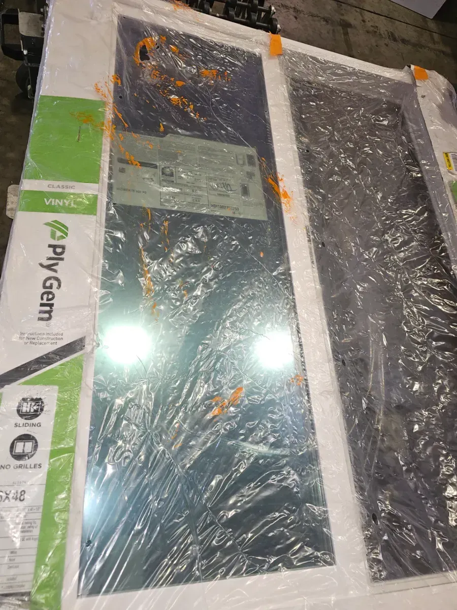  35.5 in. x 47.5 in. Classic Series White Vinyl Left-Hand Sliding Window with HPSC Glass, Screen Included - image 3