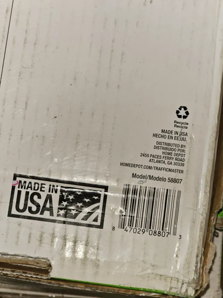 *** 11 Cases (157.52 sq. ft.) *** 18 in. x 18 in. Rubber Gym/Exercise Flooring Tiles with Nike Grind (14.32 sq. ft.) (6-Pack) Colors will Vary - image 4