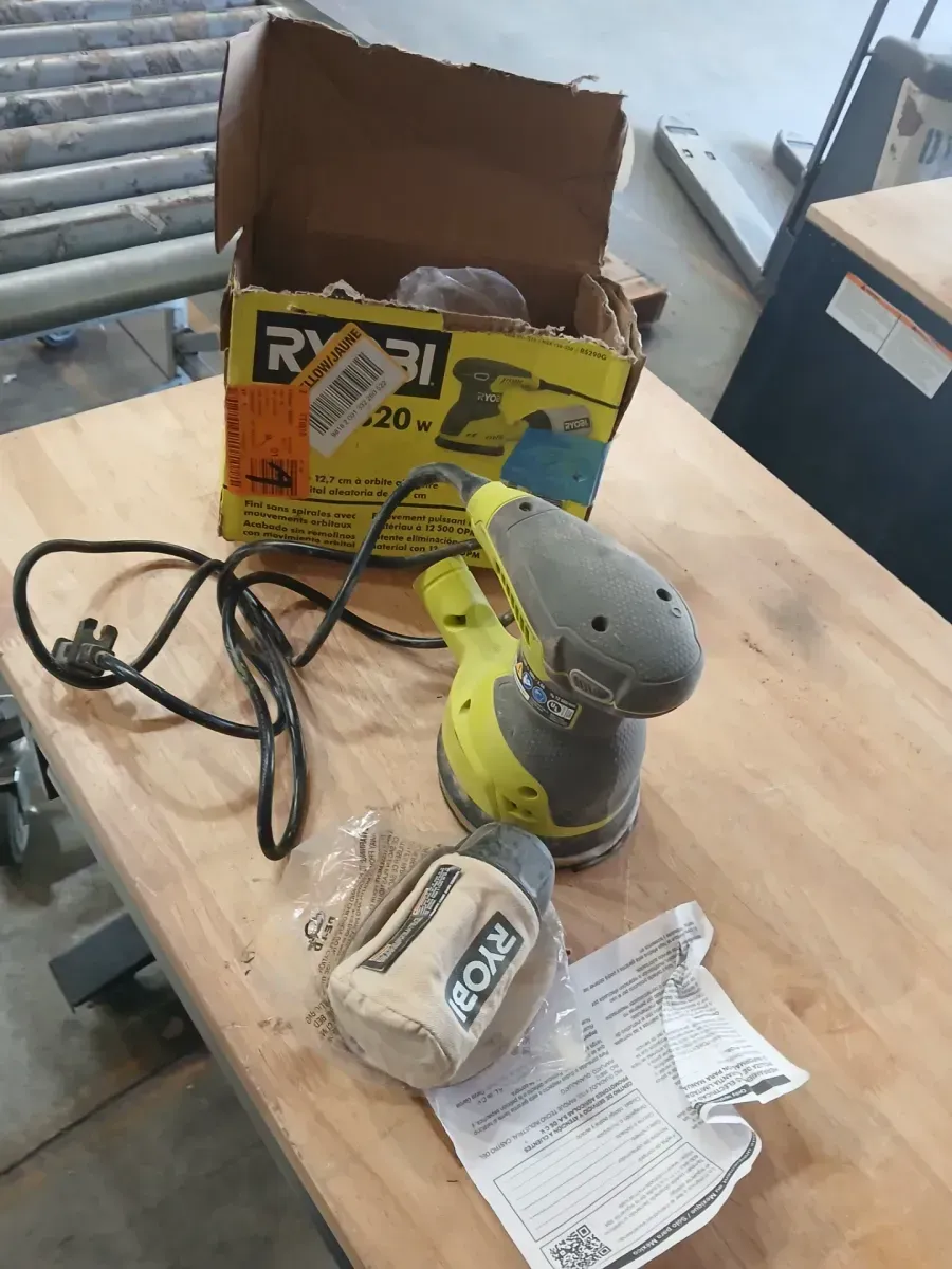 ***Not funcional ***2.6 Amp Corded 5 in. Random Orbital Sander - image 4