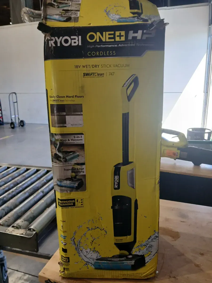 ***Non-functional***ONE+ HP 18V Cordless SWIFTClean Wet/Dry Stick Mop and Vacuum (Tool Only) - image 3