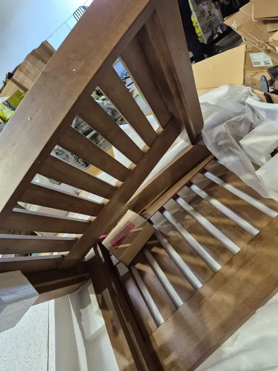 Charlotte Dark Brown Faux Leather Upholstered Accent Chair - image 4