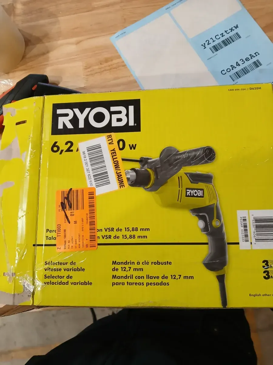 ***6.2 Amp Corded 5/8 in. Variable Speed Hammer Drill - image 2