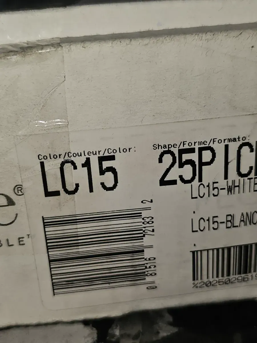 LuxeCraft White 11 in. x 12 in. Glazed Ceramic Picket Mosaic Tile (8.76 sq. ft./Case) - image 4