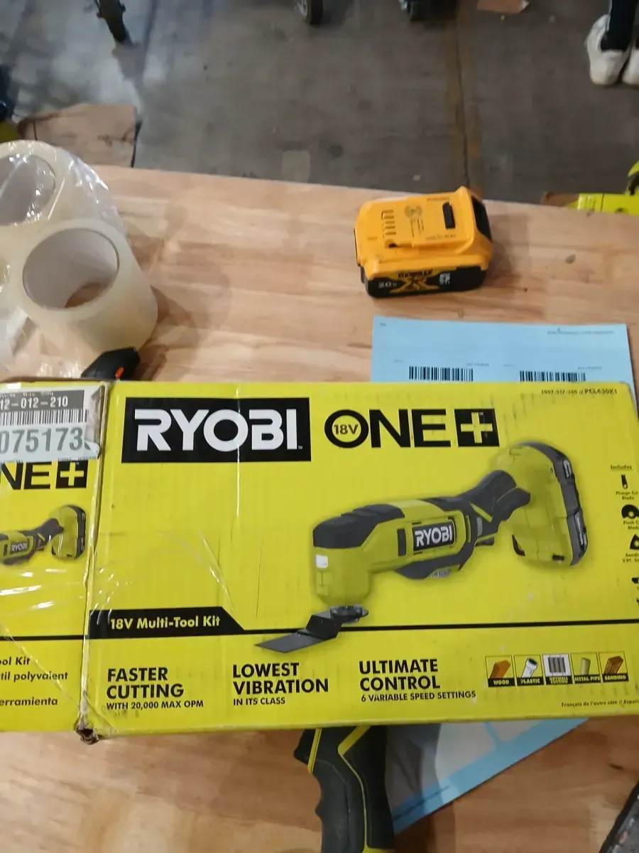 ***non functional missing battery and charger ONE+ 18V Cordless Oscillating Multi-Tool Kit with 2.0 Ah Battery and Charger - image 2