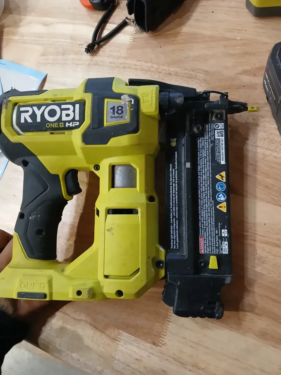 ONE+ 18V 18-Gauge Cordless AirStrike Brad Nailer (Tool Only) - image 3