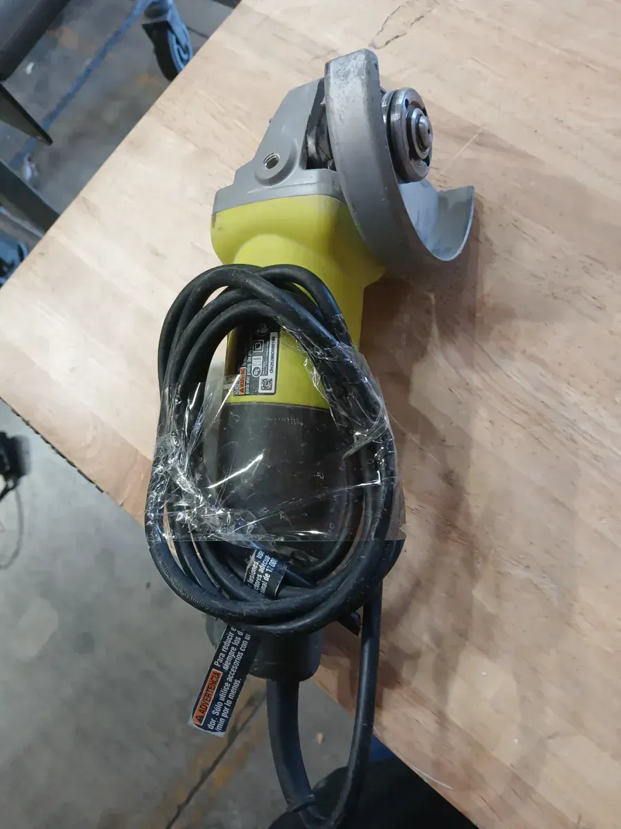 ***Non-functional***5.5 Amp Corded 4-1/2 in. Angle Grinder - image 1