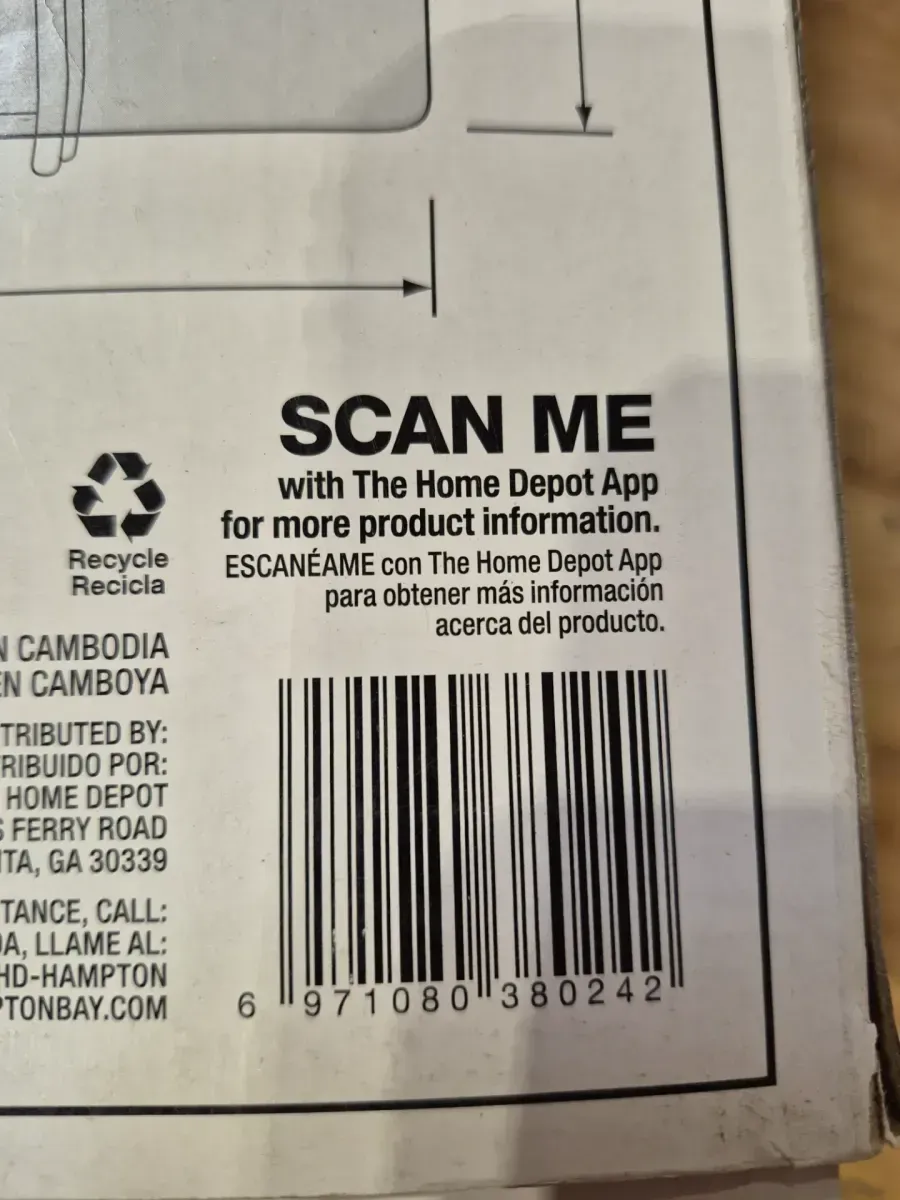 35.25 in. L x 35.25 in. W x 18 in. H Beige Patio Square Fire Pit Cover - image 2