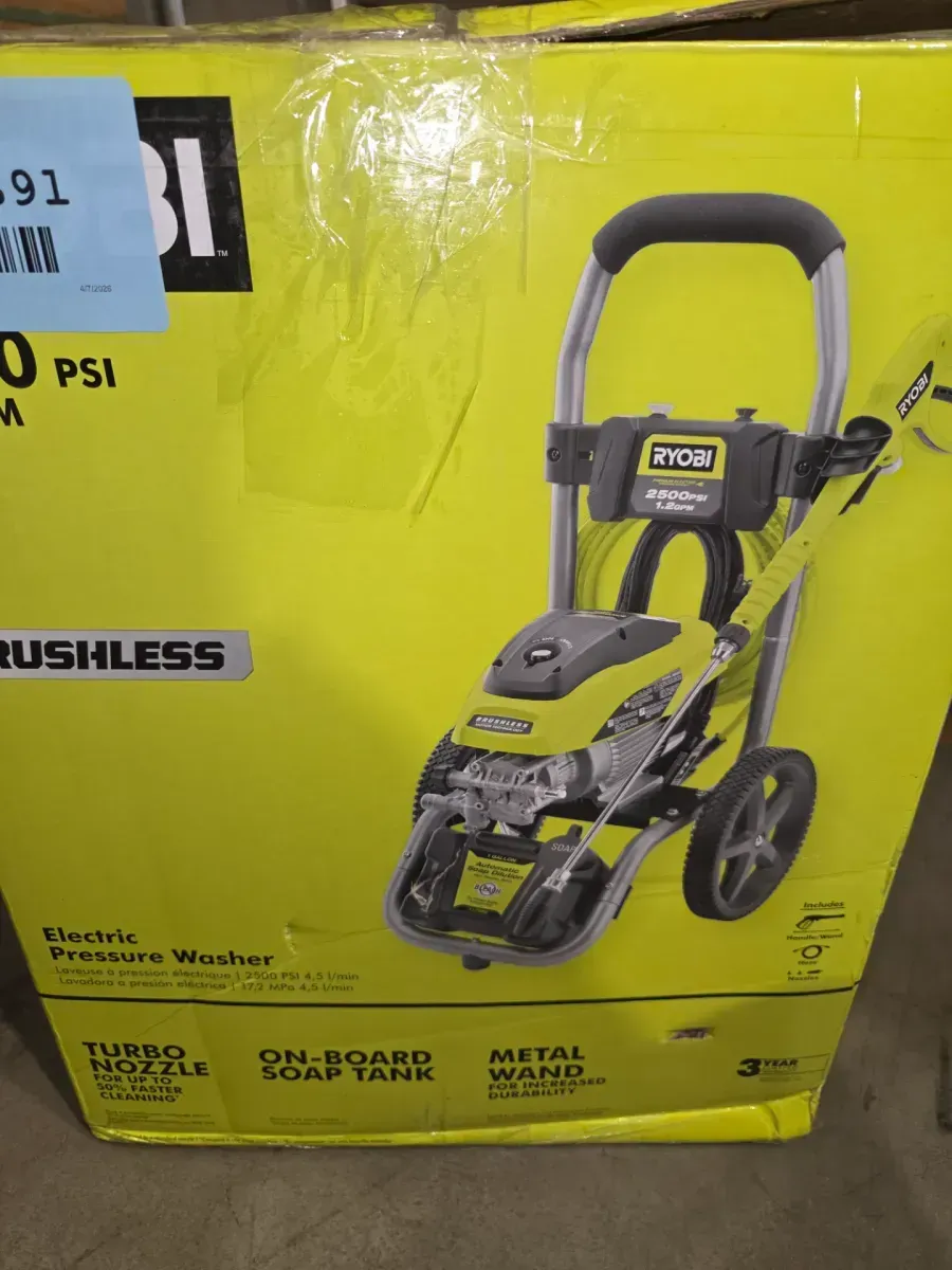 RYOBI 2500 PSI 1.2 GPM Brushless Electric Pressure Washer - image 4