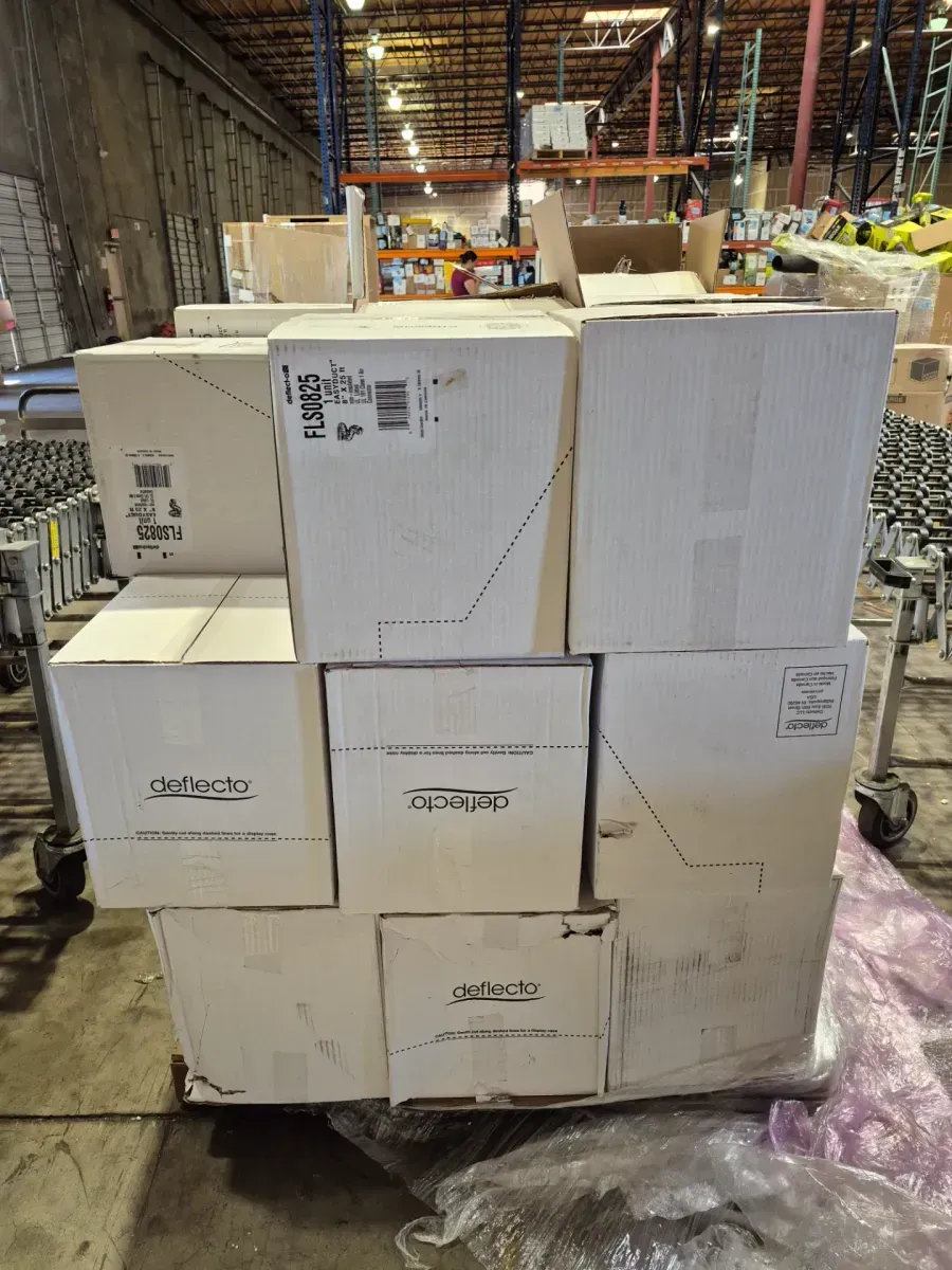 *** Pallet of 34 boxes*** 8 in. x 25 ft. Non-Insulated Flexible Aluminum Duct with Scrim - image 4