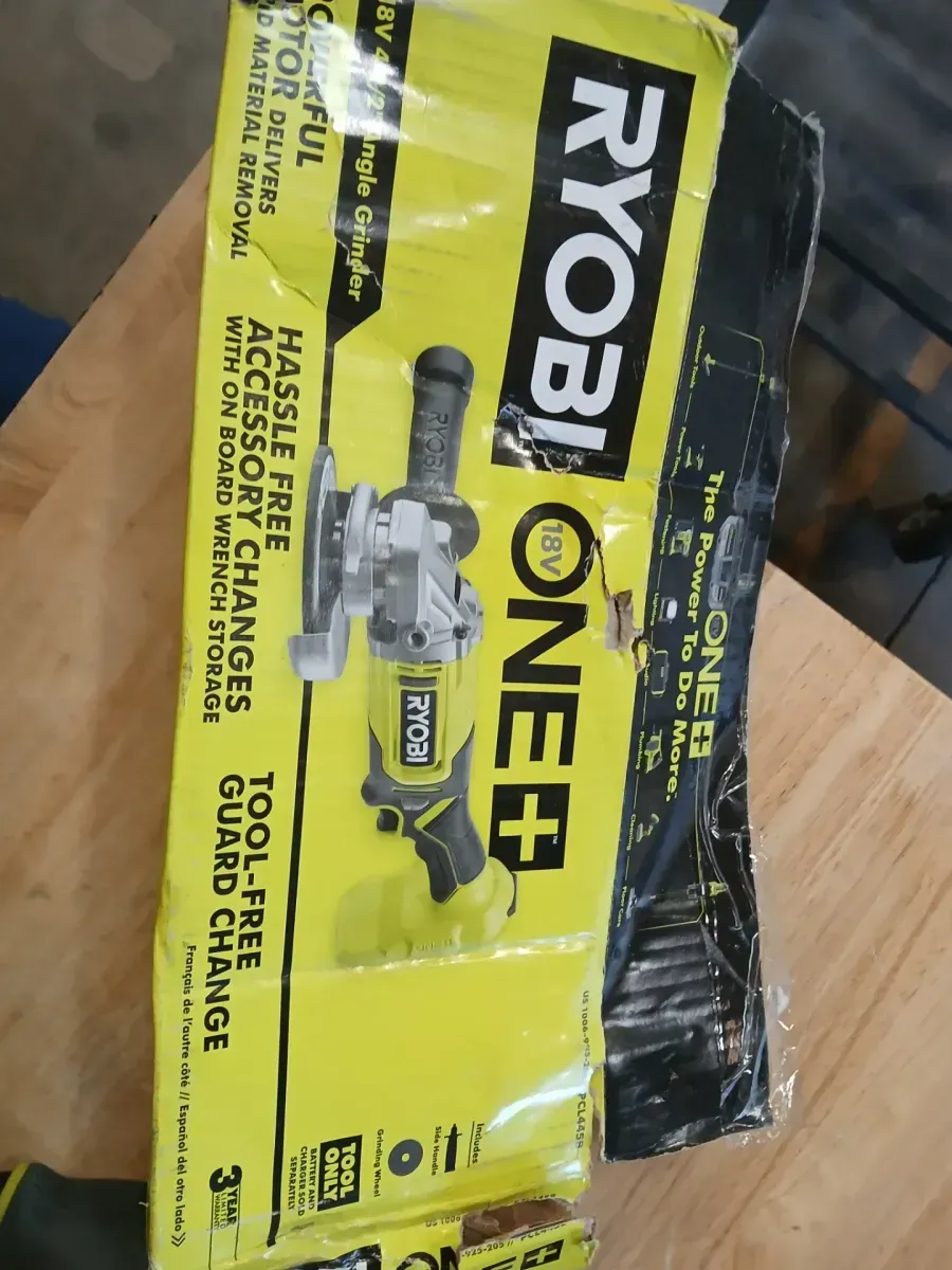 NON-Functional ONE+ 18V Cordless 4-1/2 in. Angle Grinder (Tool Only) - image 2