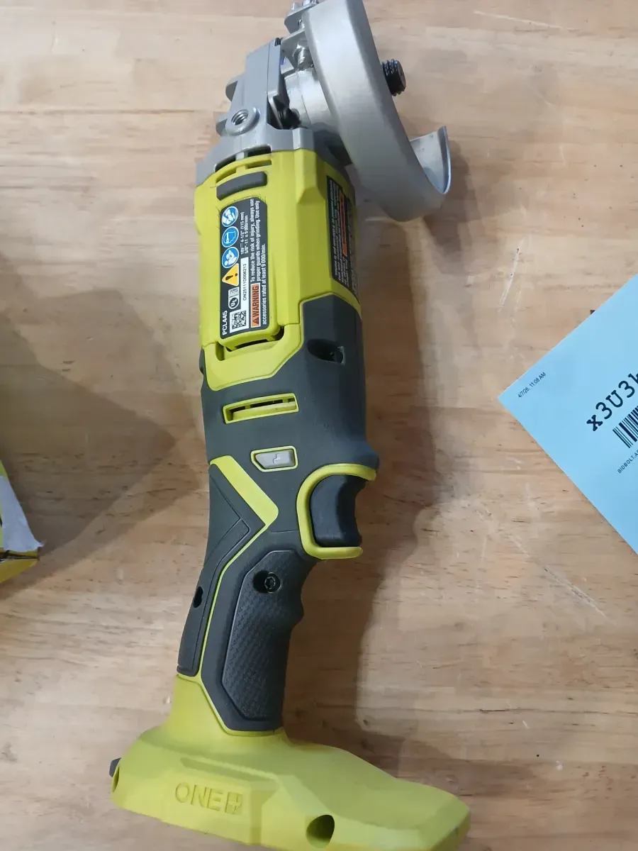 NON-Functional ONE+ 18V Cordless 4-1/2 in. Angle Grinder (Tool Only) - image 3