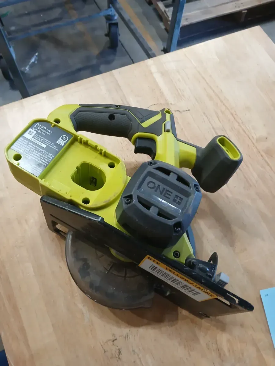 ***Non-functional***ONE+ 18V Cordless 5 1/2 in. Circular Saw (Tool Only) - image 2