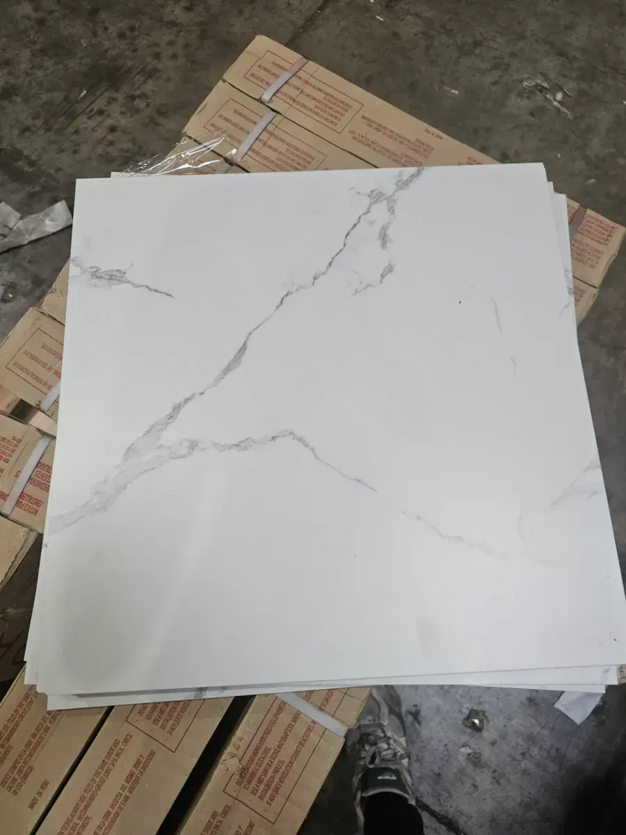 *** 18 cases ( 471.27 sq. ft. )(Case) *** (Matte Calcutta 18 in. x 18 in. Glazed Ceramic Floor and Wall Tile (20.49 sq. ft. (Case) - image 2