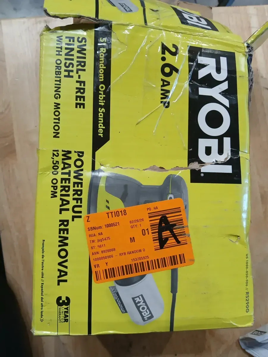 ***Not funcional ***2.6 Amp Corded 5 in. Random Orbital Sander - image 3