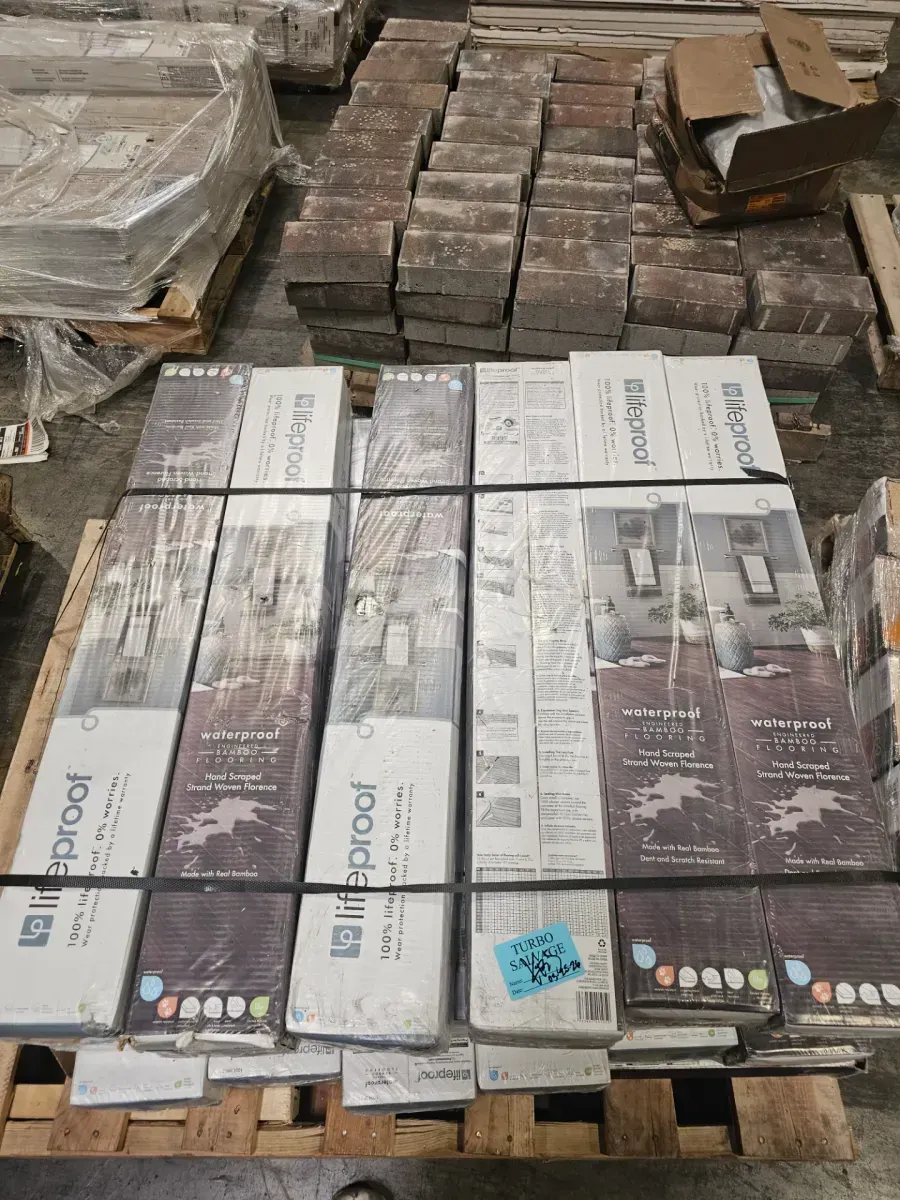 *** 24 cases (372sqft/case) *** Florence 9/32 in. T x 5.1 in. W Waterproof Hand Scraped Engineered Bamboo Flooring (15.5 sqft/case) - image 3