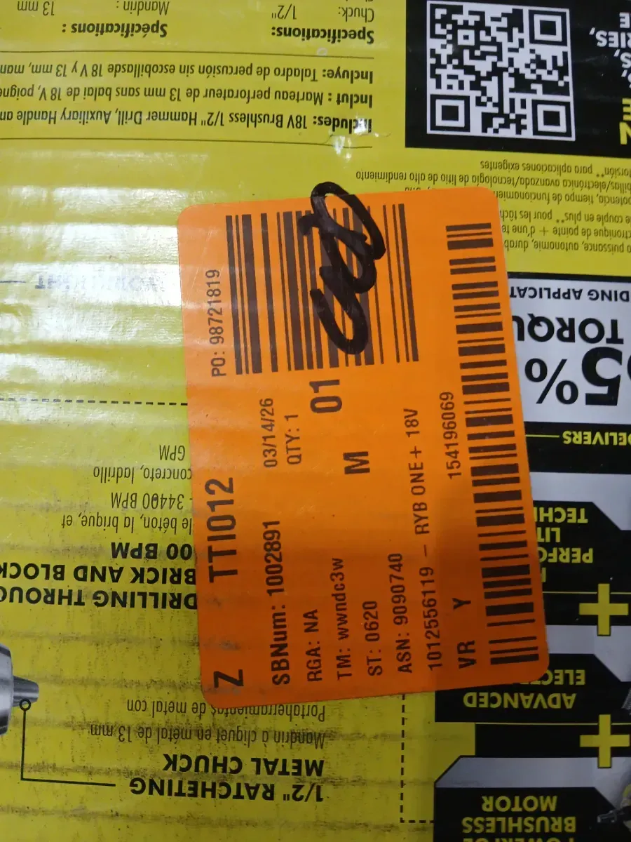 ONE+ HP 18V Brushless Cordless 1/2 in. Hammer Drill (Tool Only) - image 2