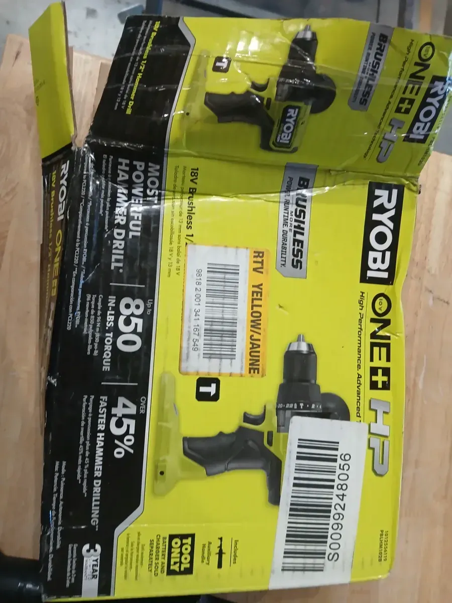 ONE+ HP 18V Brushless Cordless 1/2 in. Hammer Drill (Tool Only) - image 3