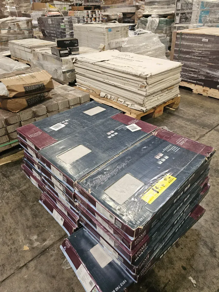 *** 18 cases ( 348 sq. ft./Case) *** Mountains Grey 12 MIL x 12 in. W x 24 in. L Waterproof Click Lock Luxury Vinyl Plank Flooring (19.37 sq. ft./Case) - image 2