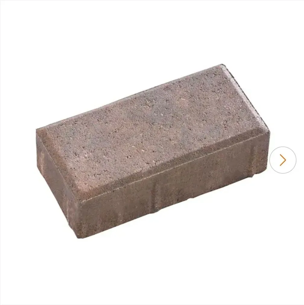 Rectangle Concrete Paver Stone - Gray/Brown Blend - image 1