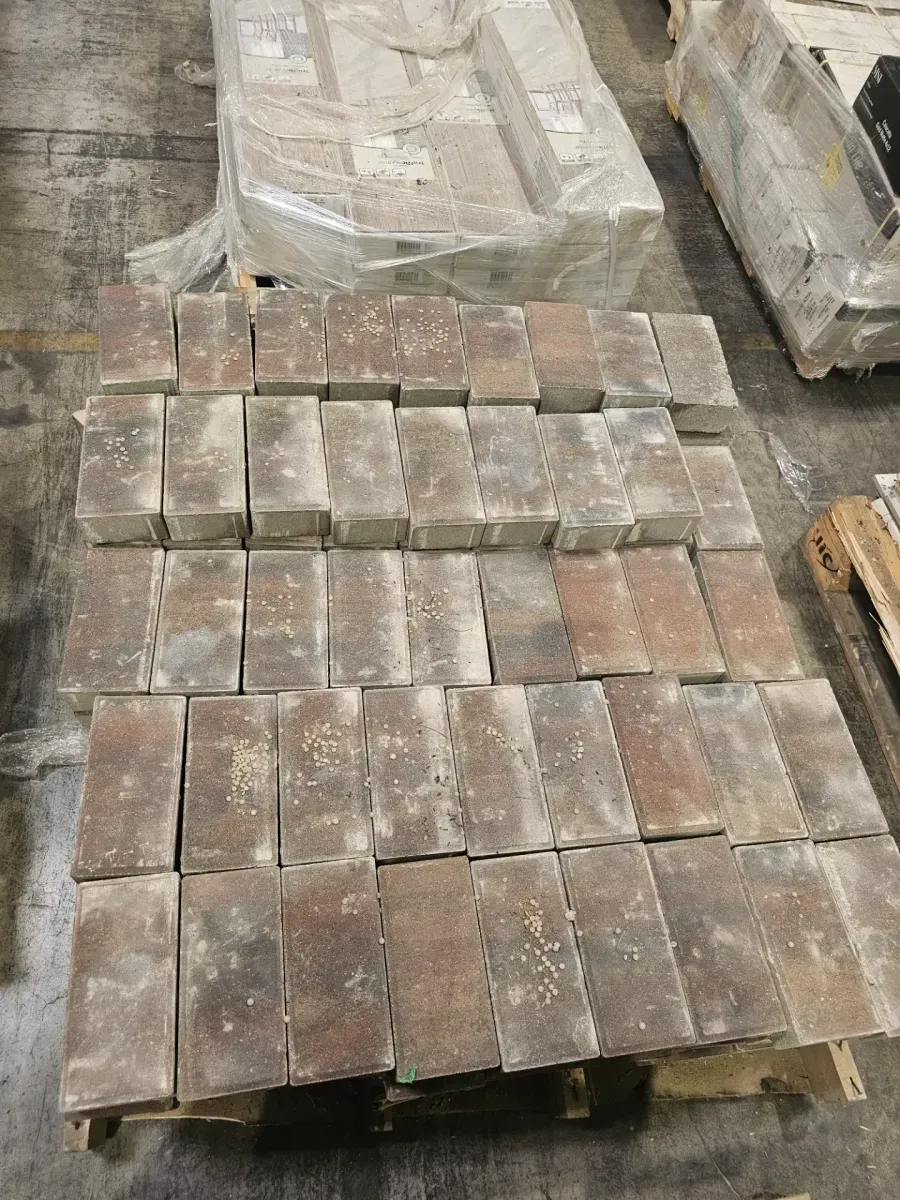 Rectangle Concrete Paver Stone - Gray/Brown Blend - image 3