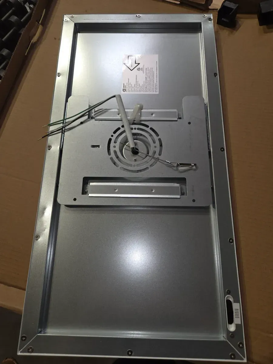 1-Pack 1 ft. x 2 ft. 2000 Lumens Dimmable Integrated LED Flat Panel Ceiling Flush Mount Fixture with Selectable 5CCT - image 3