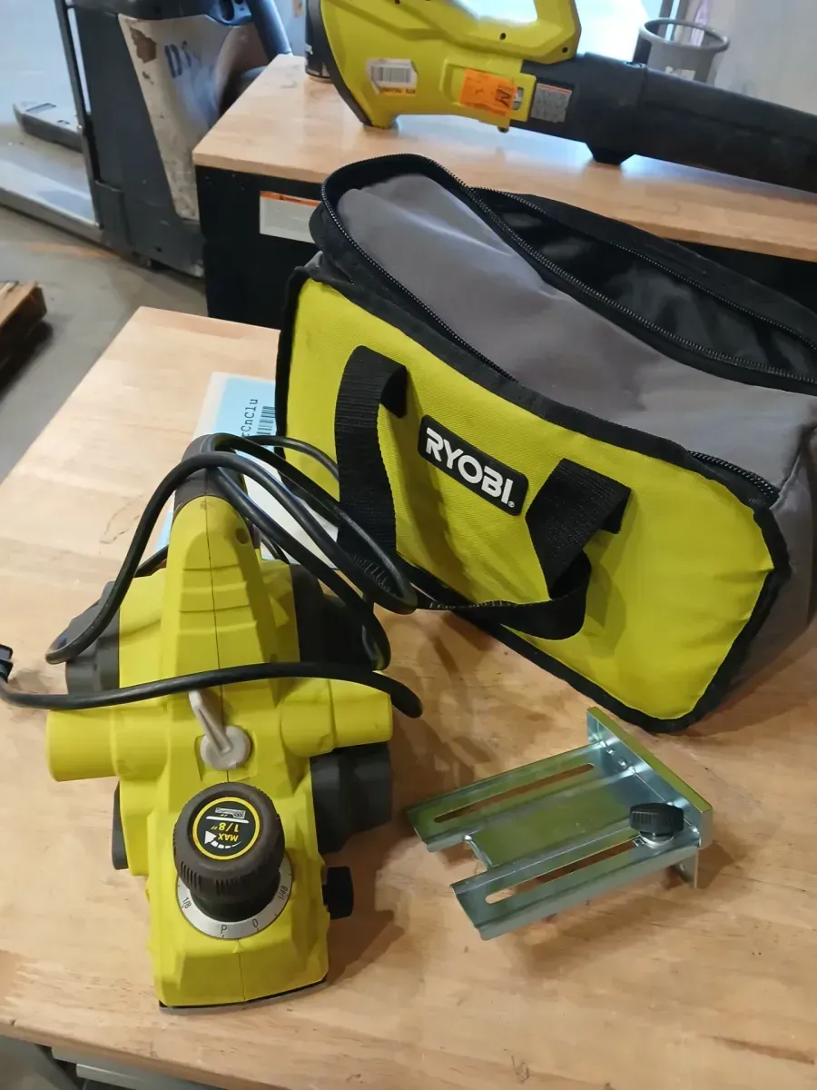 6 Amp Corded 3-1/4 in. Hand Planer with Dust Bag - image 2