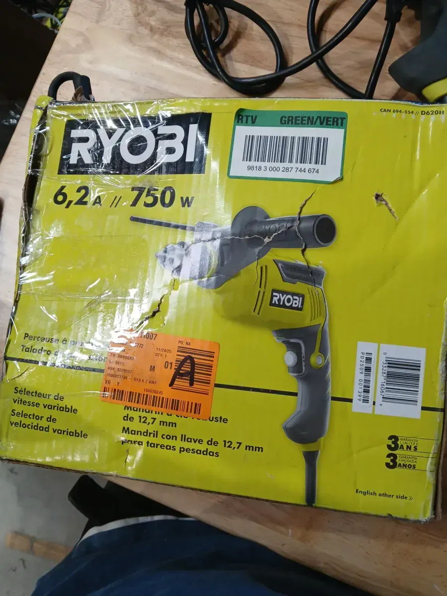 ***6.2 Amp Corded 5/8 in. Variable Speed Hammer Drill - image 2