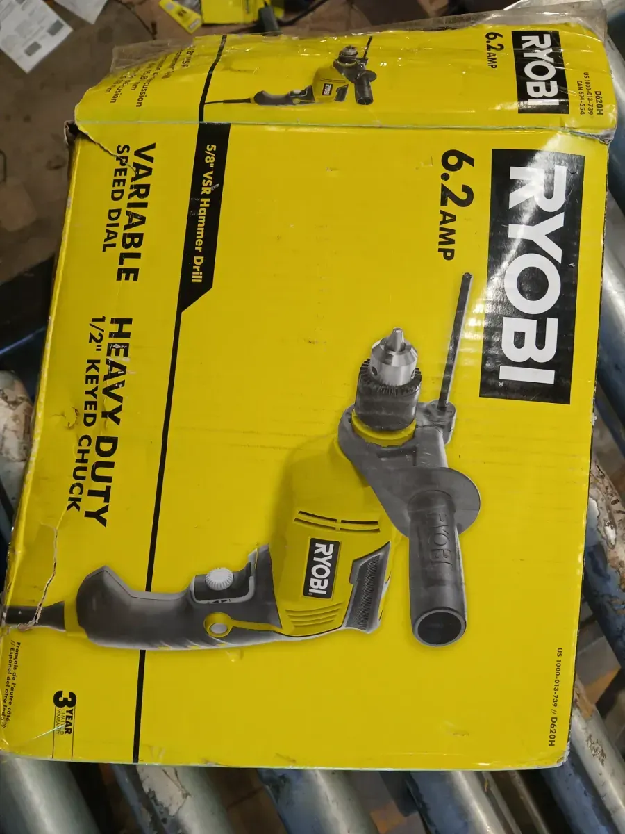 ***6.2 Amp Corded 5/8 in. Variable Speed Hammer Drill - image 4