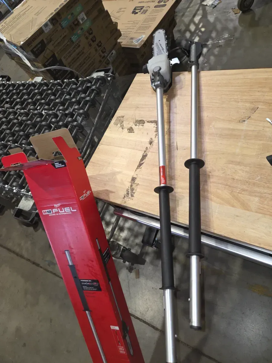 M18 FUEL 10 in. Pole Saw Attachment with QUIK-LOK 3 ft. Attachment Extension - image 1