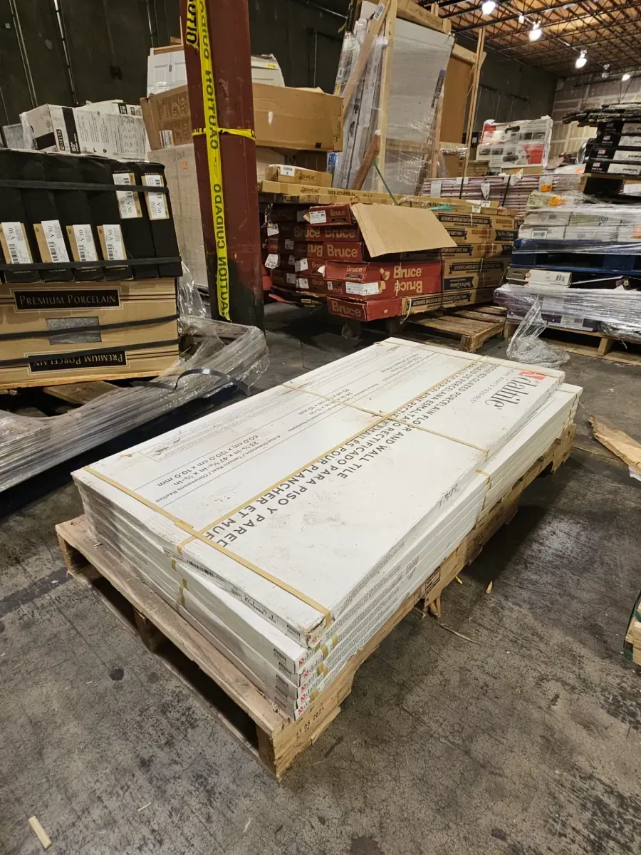 *** 12 cases ( 186 sq. ft. /case) *** ( Maisto Safari Calacatta 24 in. x 48 in. Polished Porcelain Marble Look Floor and Wall Tile (15.5 sq. ft. /case) - image 2