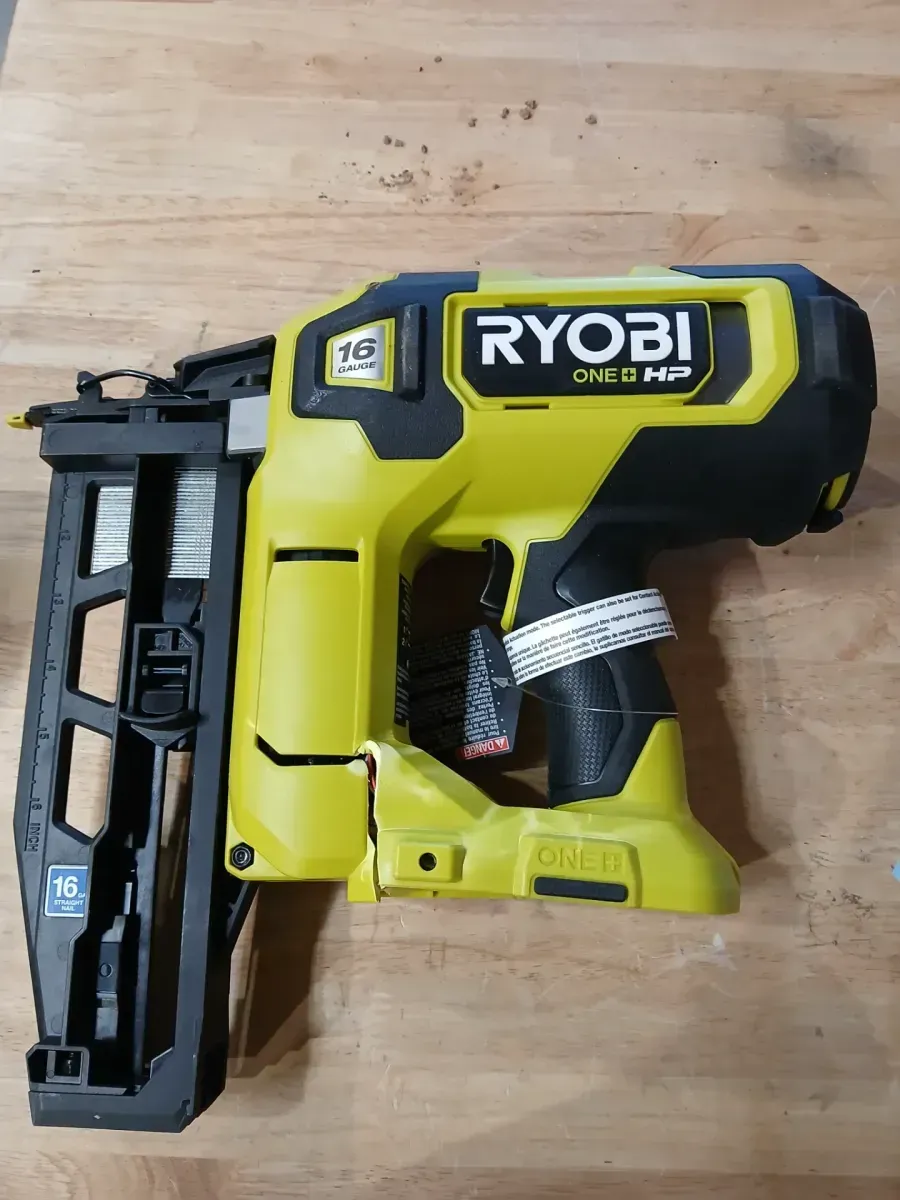 ***Non-functional***ONE+ HP 18V Brushless Cordless 16-Gauge Straight Finish Nailer (Tool Only) - image 5
