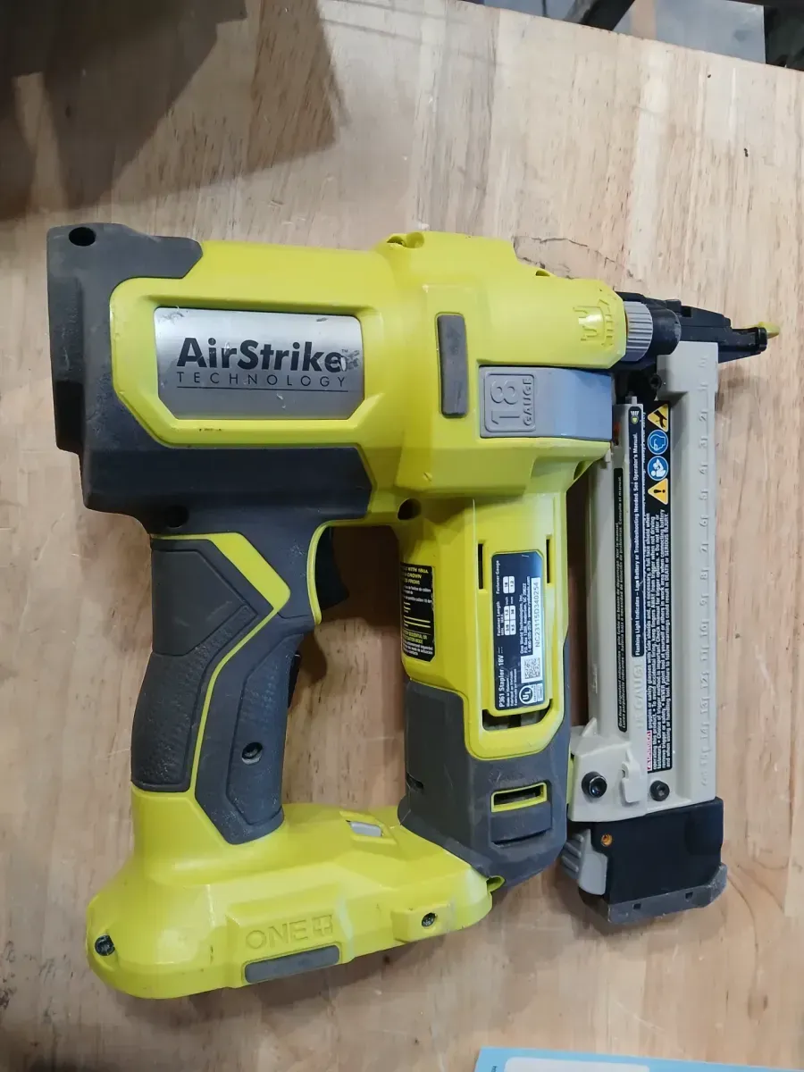***Non-functional***ONE+ 18V 18-Gauge Cordless AirStrike Narrow Crown Stapler (Tool Only) - image 4
