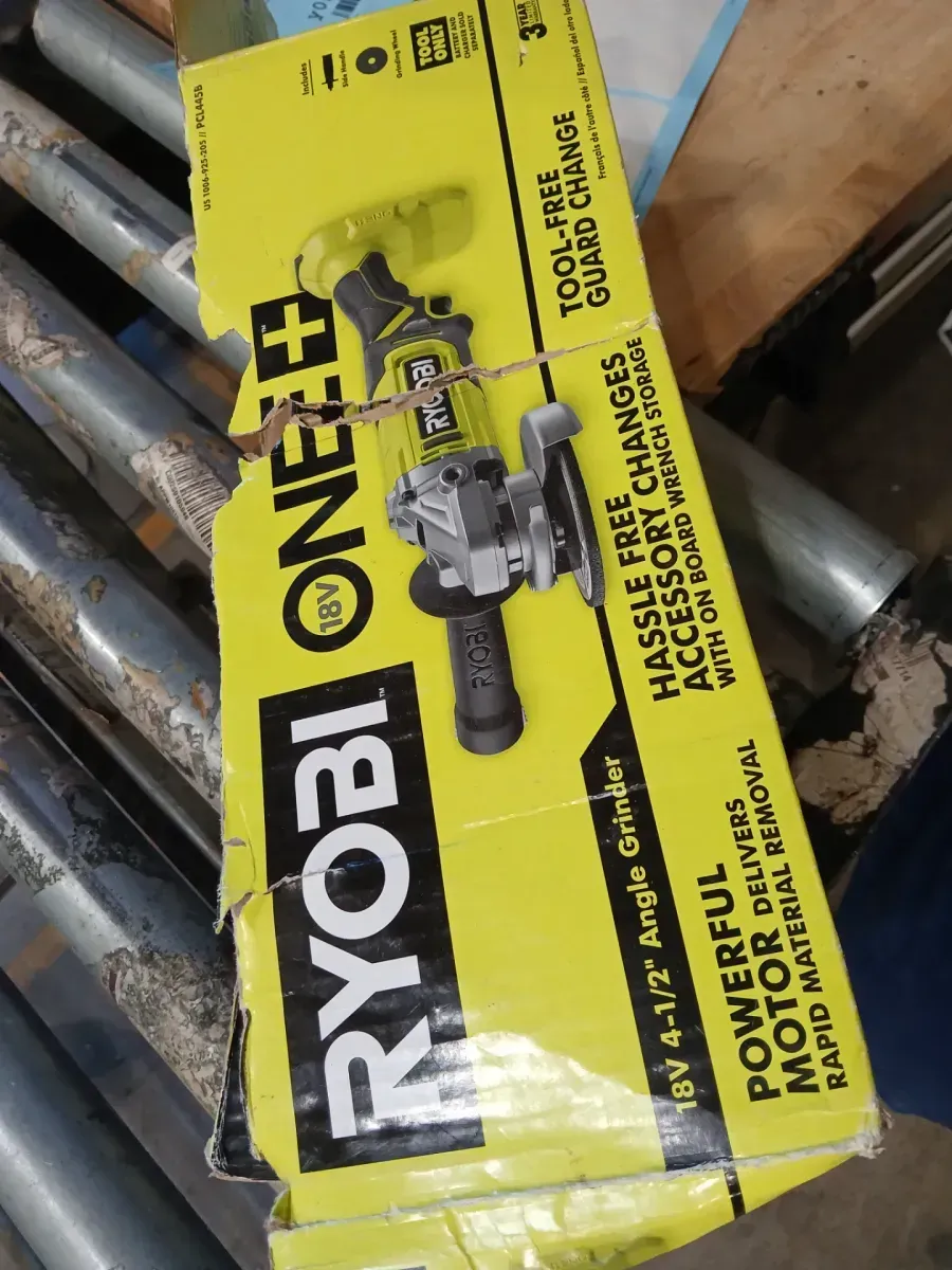 NON-Functional ONE+ 18V Cordless 4-1/2 in. Angle Grinder (Tool Only) - image 4