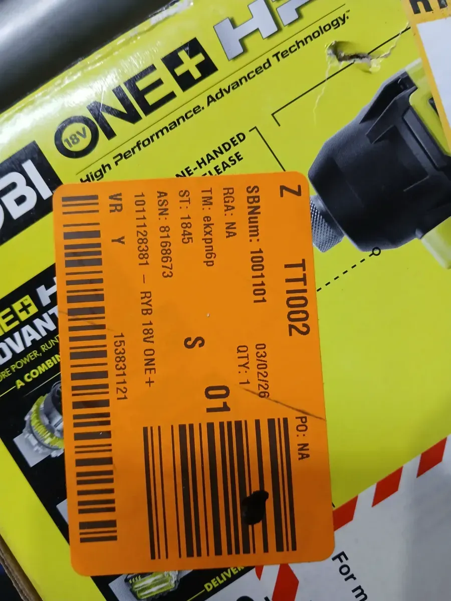***It is missing a few accessories***.ONE+ HP 18V Brushless Cordless Compact 1/4 in. Hex Impact Driver Kit with (2) 1.5 Ah Batteries and Charger - image 3