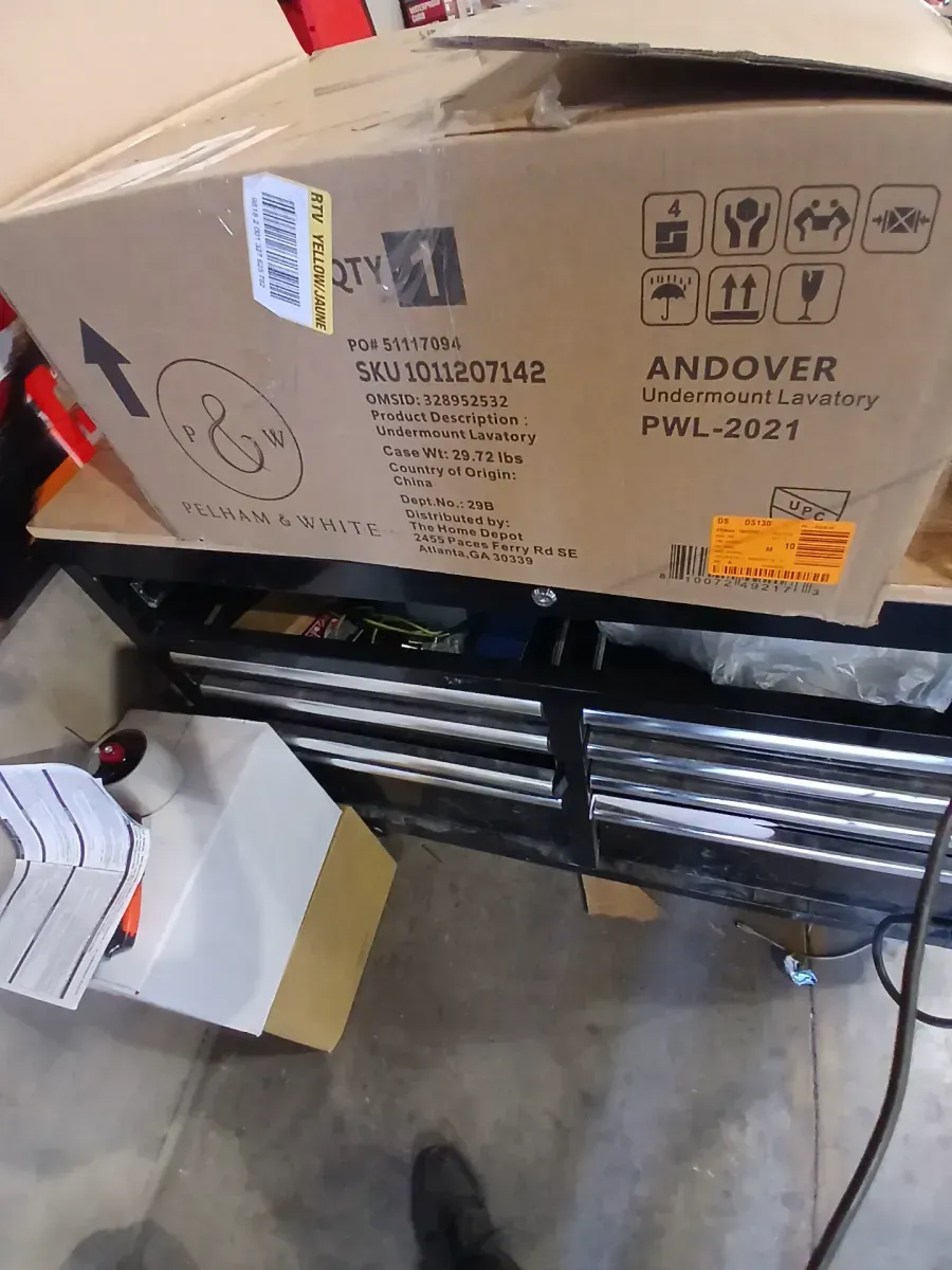 Andover 19-3/4 in. Undermount Ceramic Rectangular Bathroom Sink in White - image 2