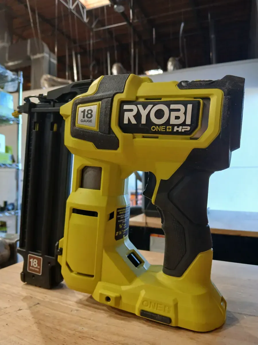 ***Non-functional***RYOBI - 18G ONE+ 18G Compressed Air Nailer for Pulling Nails from 15 to 50 mm Without Compressor or Gas Cartridge - Release System (Battery and Charger not Included) - R18GN18-0 - image 2