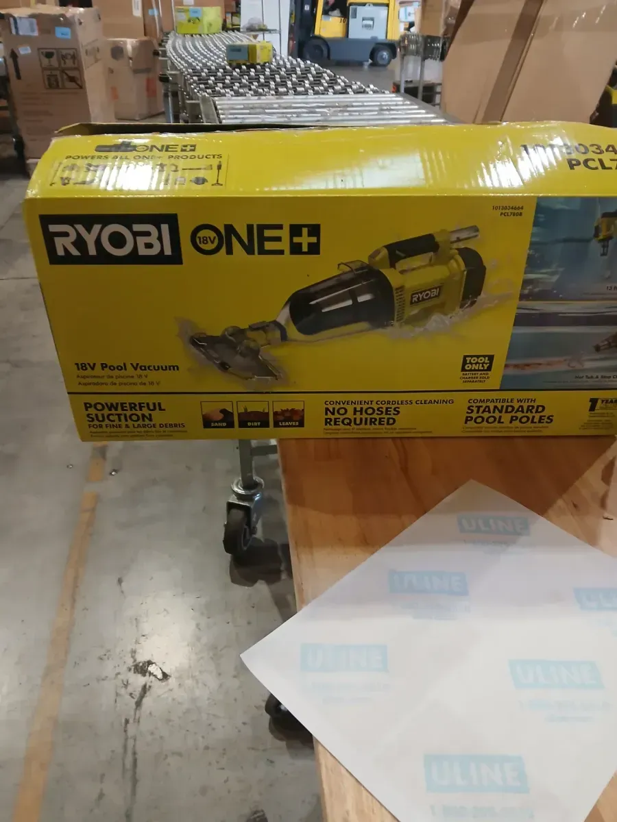 ** Non Functional** ONE+ 18V Cordless Handheld Pool Vacuum Cleaner (Tool Only) with Floor Head and Replacement Filters (2-Pack) - image 2