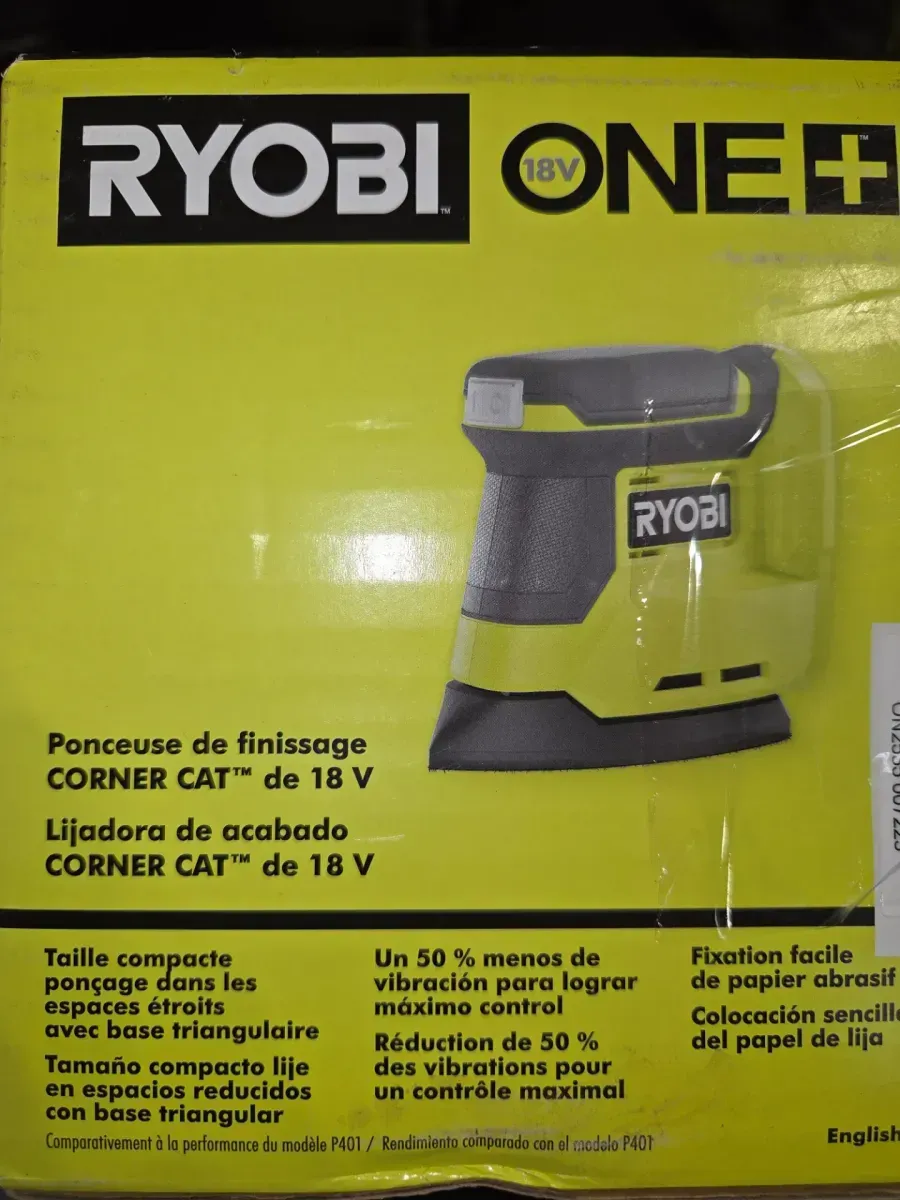 ***Non-functional***ONE+ 18V Cordless Corner Cat Finish Sander (Tool Only) - image 6