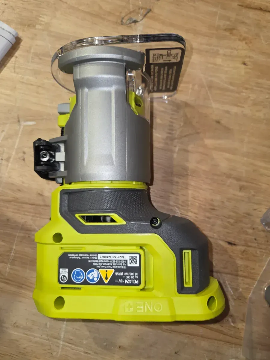 ***Non-functional***ONE+ 18V Cordless Compact Fixed Base Router (Tool Only) - image 3