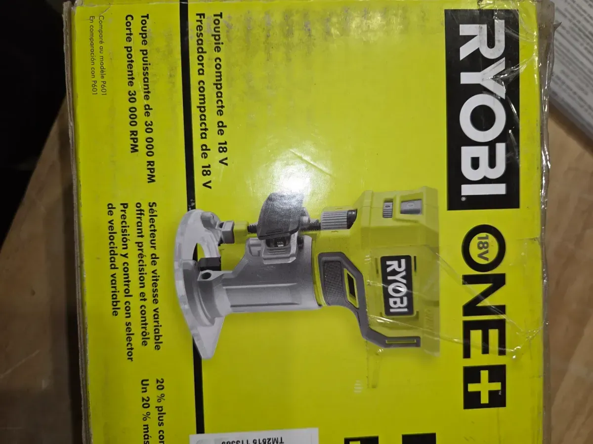 ***Non-functional***ONE+ 18V Cordless Compact Fixed Base Router (Tool Only) - image 5