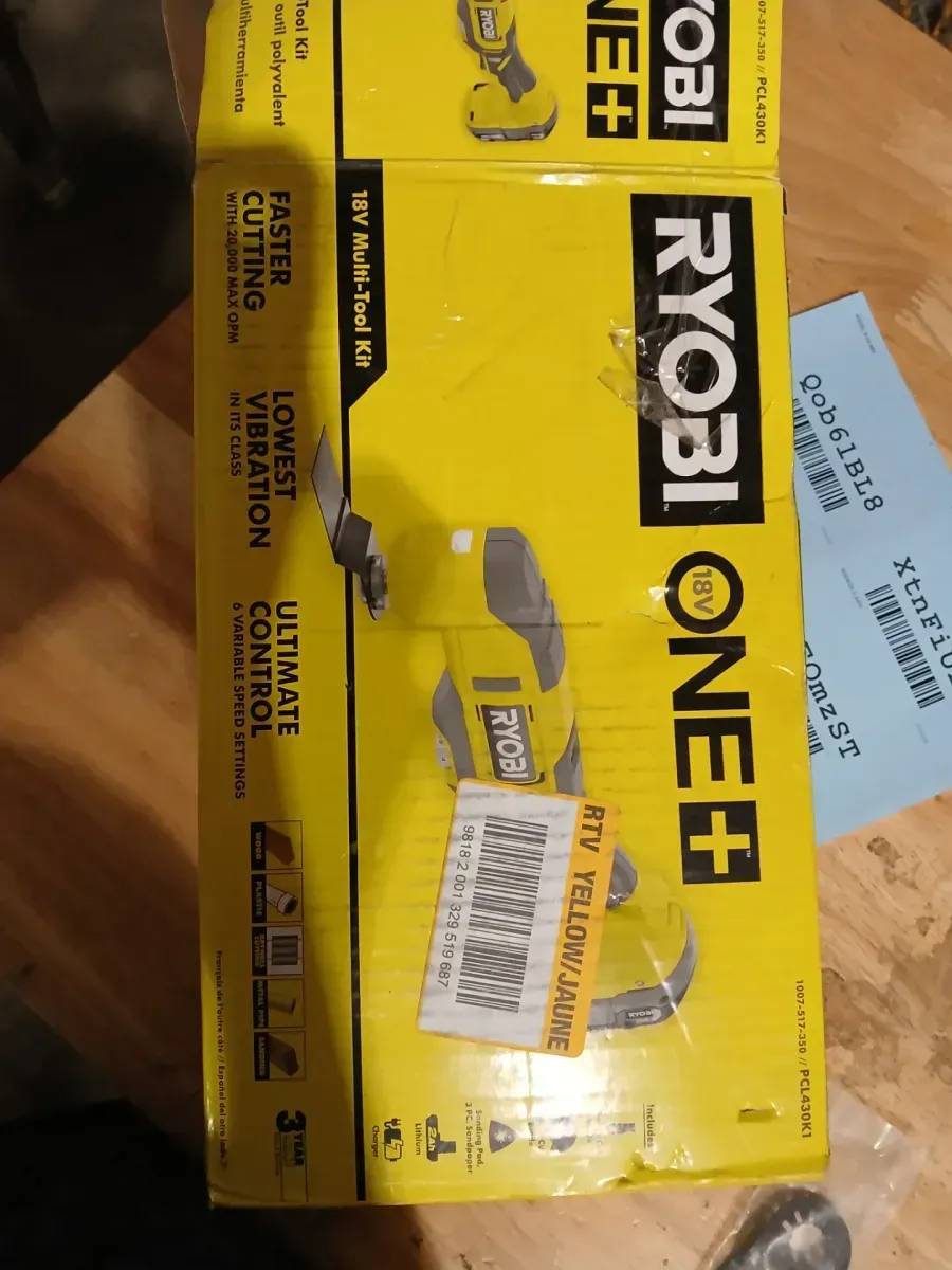 ***non functional missing battery and charger ONE+ 18V Cordless Oscillating Multi-Tool Kit with 2.0 Ah Battery and Charger - image 3