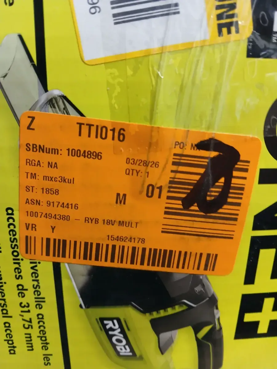 ***Non-functional***ONE+ 18V Cordless Stick Vacuum Cleaner Kit w/ 4.0 Ah Battery, Charger, & ONE+ 18V Cordless Multi-Surface Handheld Vacuum - image 4