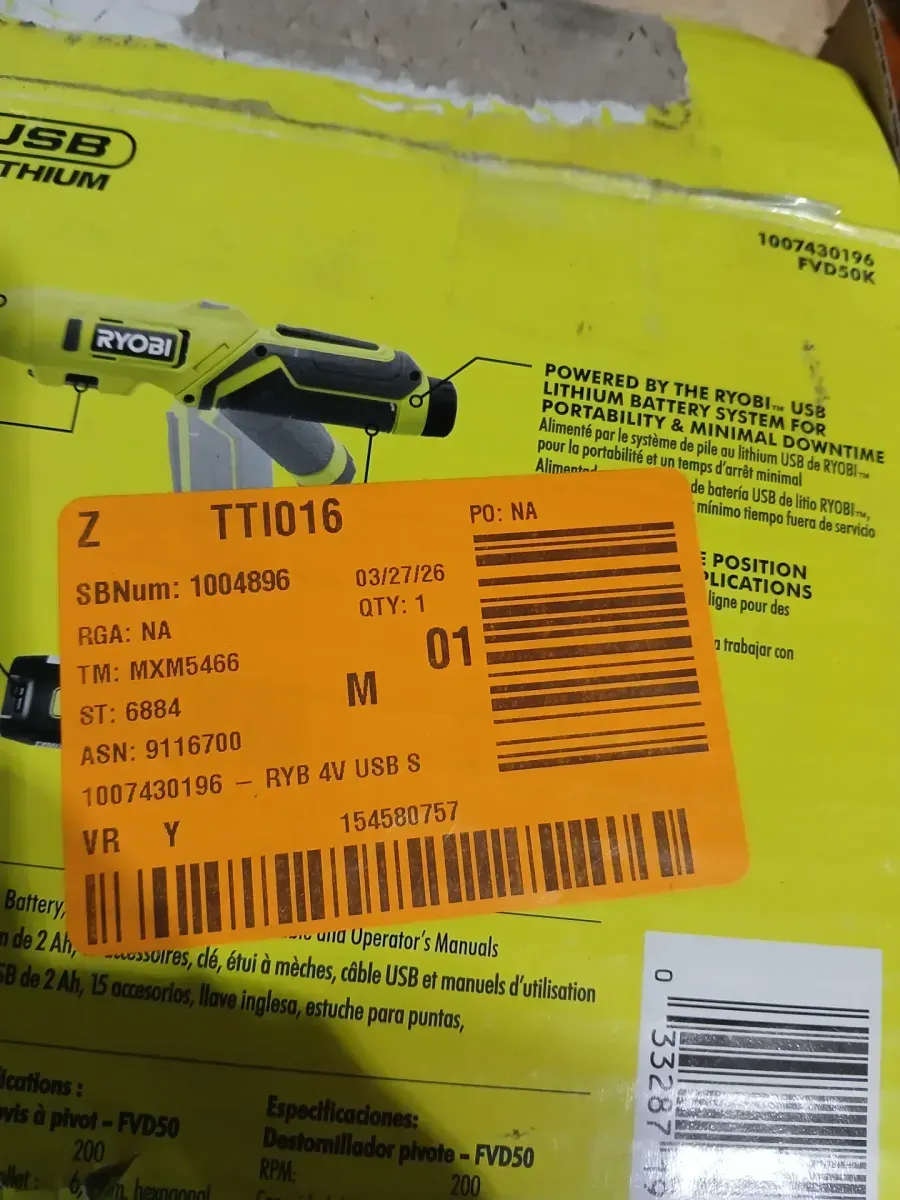 ***non functional missing battery and charging cable USB Lithium Screwdriver Kit with 2.0 Ah USB Lithium Battery and Charging Cable - image 2