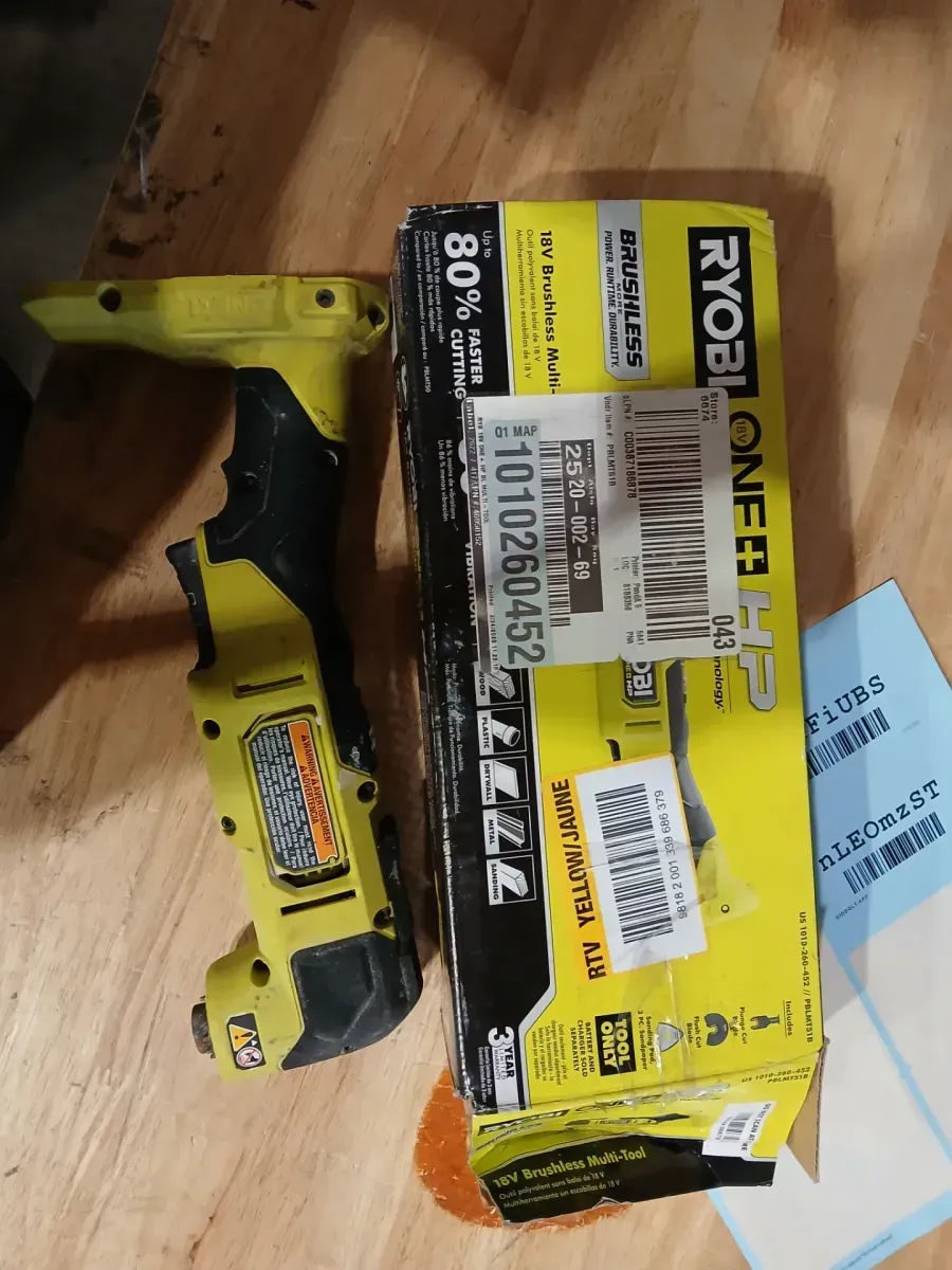 **NON FUNCTIONAL** ONE+ HP 18V Brushless Cordless Oscillating Multi-Tool (Tool Only) - image 4