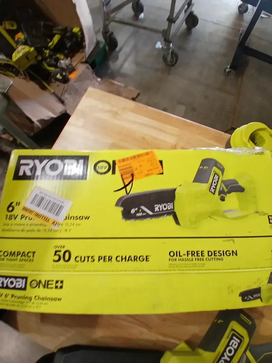 **non Functional** ONE+ 18V 6 in. Cordless Battery Compact Pruning Mini Chainsaw (Tool Only) - image 2