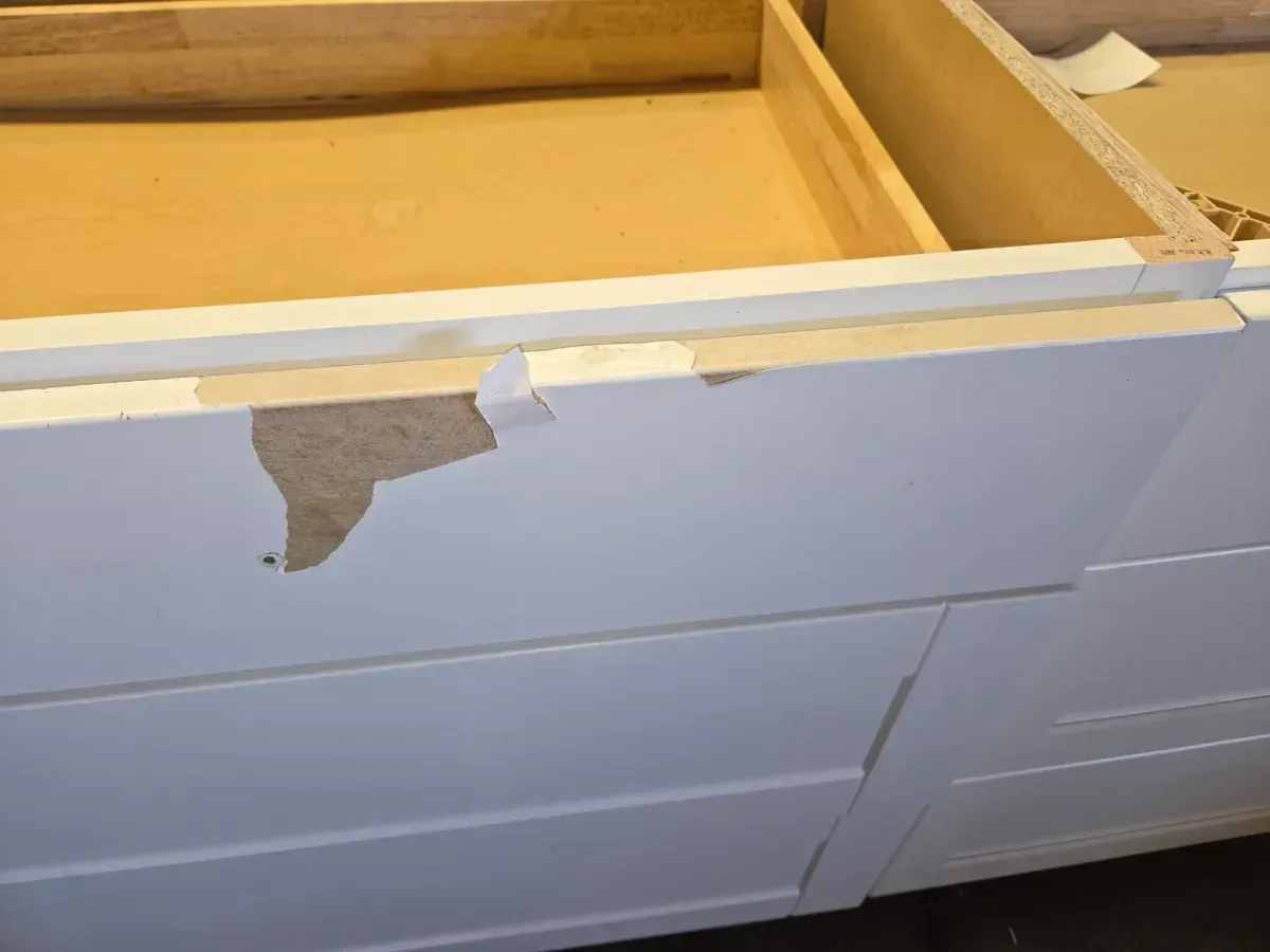 White Shaker Style Kitchen Base Cabinet Set - image 6