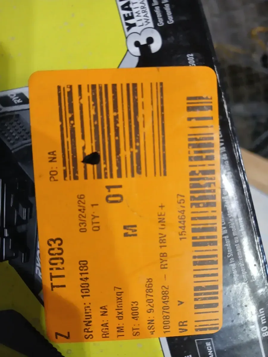 ** NON Functional** ONE+ 18V HIGH PERFORMANCE Starter Kit with 4.0 Ah Battery and Charger - image 2