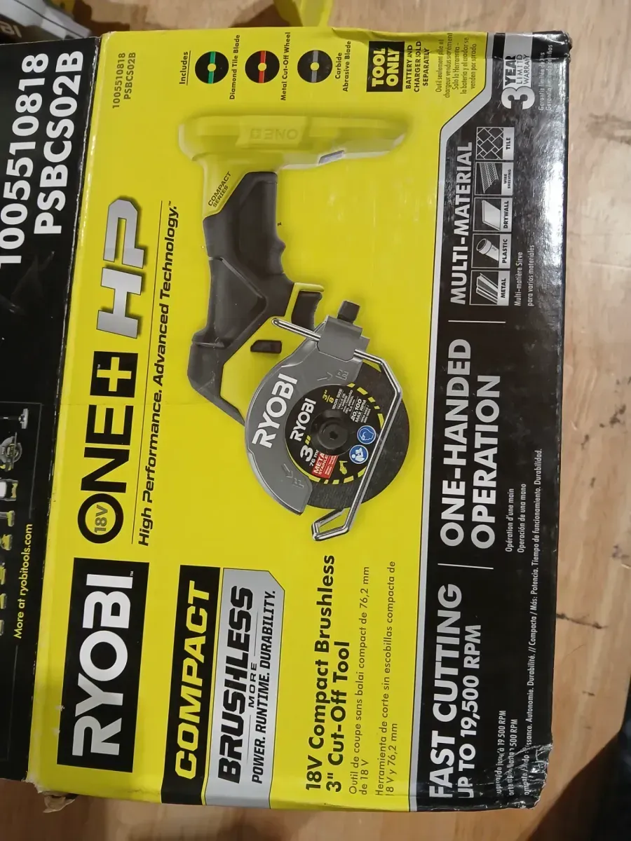 ***Non-functional***ONE+ HP 18V Brushless Cordless Compact Cut-Off Tool (Tool Only) - image 3